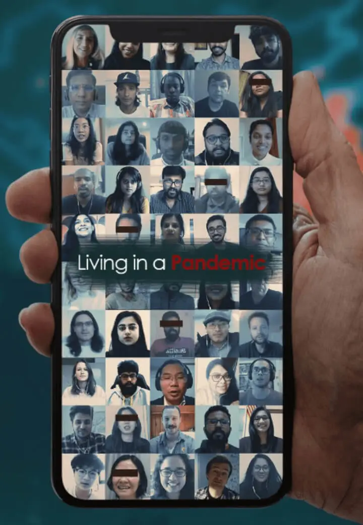 Poster of Living in a Pandemic